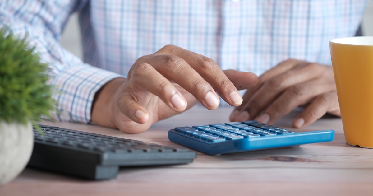 Calculator showing sales coaching return on investment